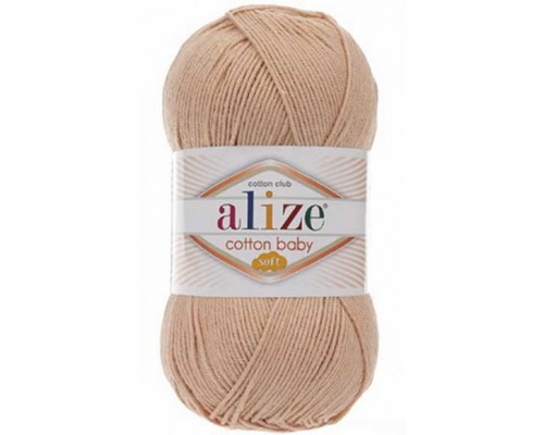 Alize Cotton Baby Soft (50% Хлопок, 50% Акрил, 100гр/270м)