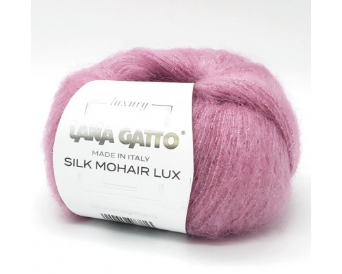 Lana Gatto Silk Mohair Lux (78% Мохер Superkid, 14% Шелк, 4% Полиамид, 4% Полиэстер, 25гр/210м)