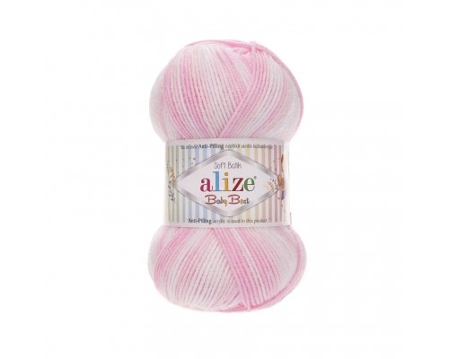 Alize Baby Best Batik (10% Бамбук, 90% Aкрил, 100гр/240м); Количество в упаковке 5 шт.